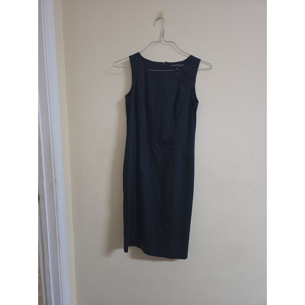 Brooks Brothers 346 Stretch Navy Sheath Dress